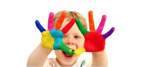 رنگ انگشتی برای کودک
