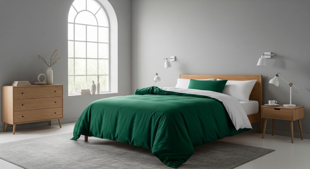 شما میتوانید با ترکیب ریزبینانه رنگها، تخت خواب خود را از یک سطح صاف و یکنواخت، به یک منظره عمیق و جذاب تبدیل کنید.