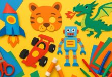 کاردستی با کاغذ رنگی پسرانه | ایدههای خلاقانه، آموزش مرحلهبهمرحله و تجربههای واقعی