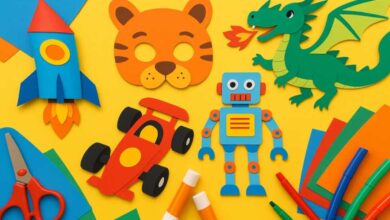 کاردستی با کاغذ رنگی پسرانه | ایدههای خلاقانه، آموزش مرحلهبهمرحله و تجربههای واقعی